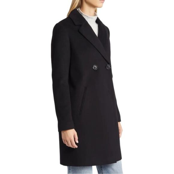 Sam Edelman Double Breasted Wool Blend Coat XXL NWT - Picture 3 of 11